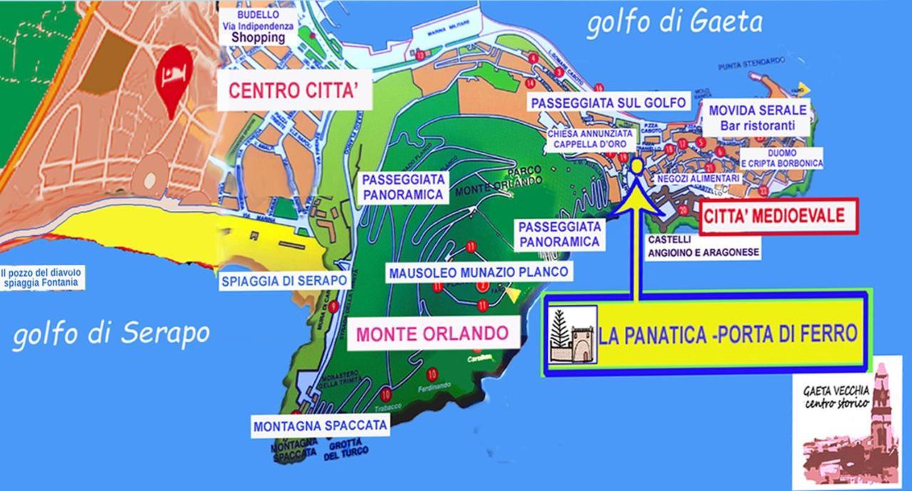 La Panatica Al Centro Storico Leilighet Gaeta Eksteriør bilde